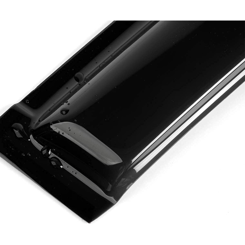 Puermto 94162 Sunproof Waterproof Side Window Wind Deflector, 4pcs Protective