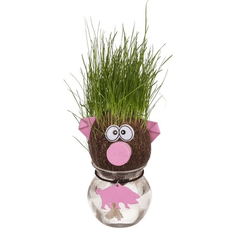 Generic Animal Head with Grass