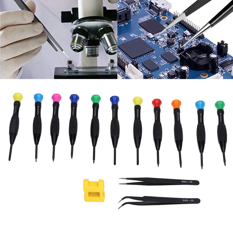 Small Screwdriver Set, Mini Various Sizes Repair of Stainless Steel