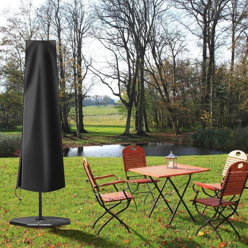 Petask Umbrella Covers,Patio Waterproof Market Parasol Covers with Zipper for
