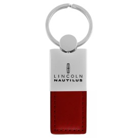 Lincoln Nautilus Spinner Key Ring (Red)