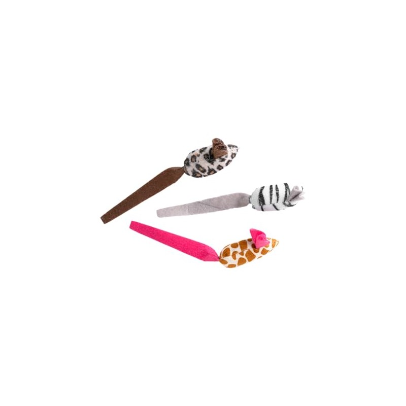 JUGUETE RATON ECOPLAY - 3 PZ