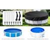 Pool Cover Round Winter Pool Cover Safety Heavy Duty Swimming