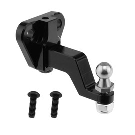 SG Store 1 Set Aluminum Tow Bar Hitch Compatible with TRX4M TRX4-M 1/18 Defender RC Trailer Drop Hitch Crawler for RC Car Upgrade