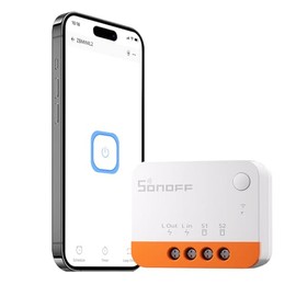 SONOFF Single Channel Zigbee Smart Switch No Neutral Line Zigbee Gateway Required Compatible with Alexa, Google Home