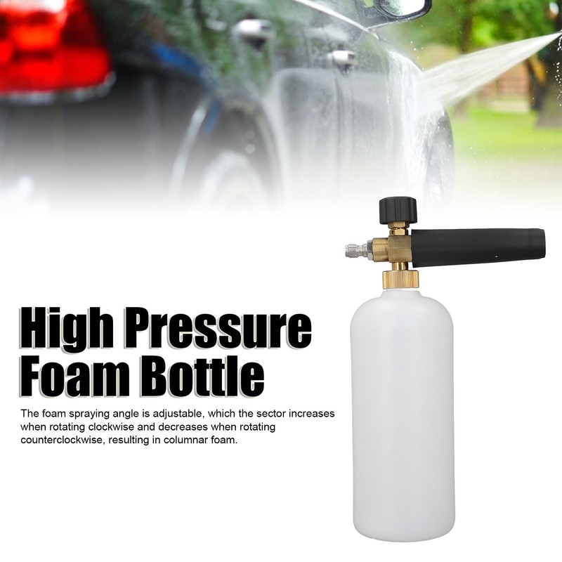 High Pressure Foam Pot Maximum 4350PSI 1/4in NPT Quick Connector