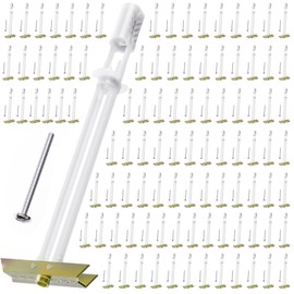 Drywall Anchor with Included Bolts for 1/4”-20, Heavy Duty Hollow Wall Anchors for TV Mounting Kit, Stainless Steel Hollow Wall Anchors Holds up to 270lbs Each in 1/2” Drywall (Pack of 99)