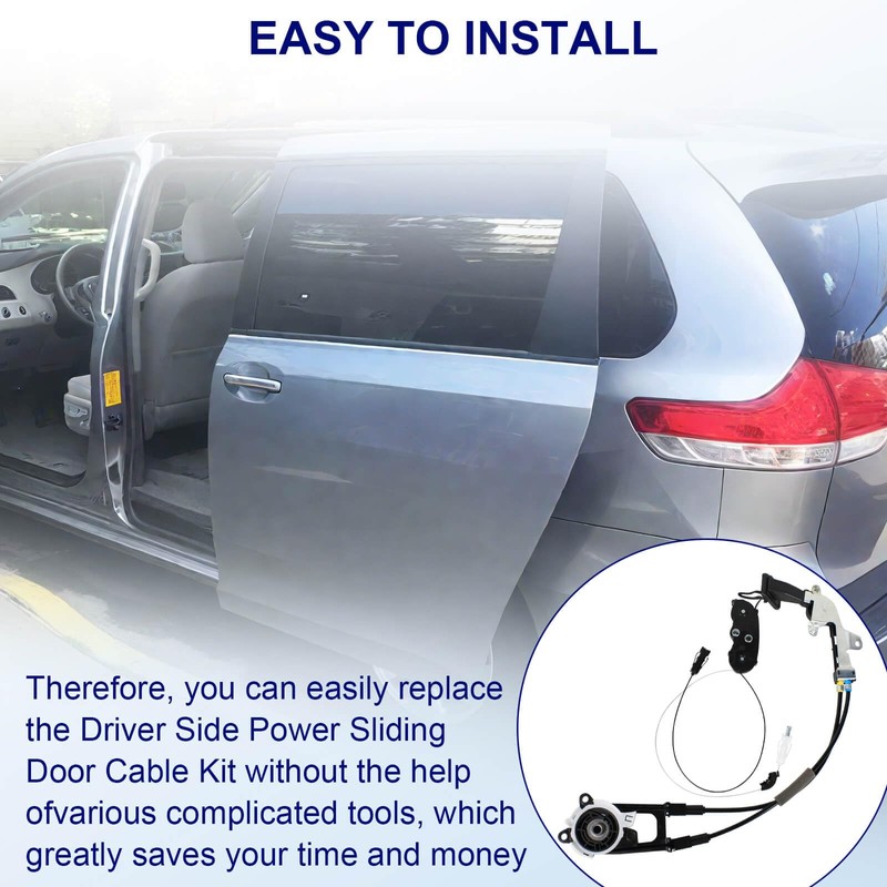 85016-08011 Driver Side Power Sliding Door Cable Fit for Toyota