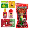 Tiktok Chamoy Pickle Kit with Candy, Includes Skwinkles Salsagheti, Lucas