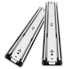 YENUO Heavy Duty Drawer Slides 150 Lbs - Full Extension Side Mount Ball Bearing, 12-40 Inch Runners Glides, 1 Pairsize: 36in(900mm), color: without lock