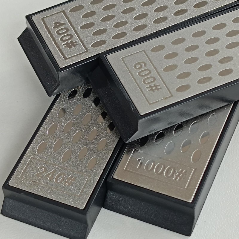 Diamond Sharpening Stone,Stone diamond sharpener Honeycomb Surface Plate with Non-slip