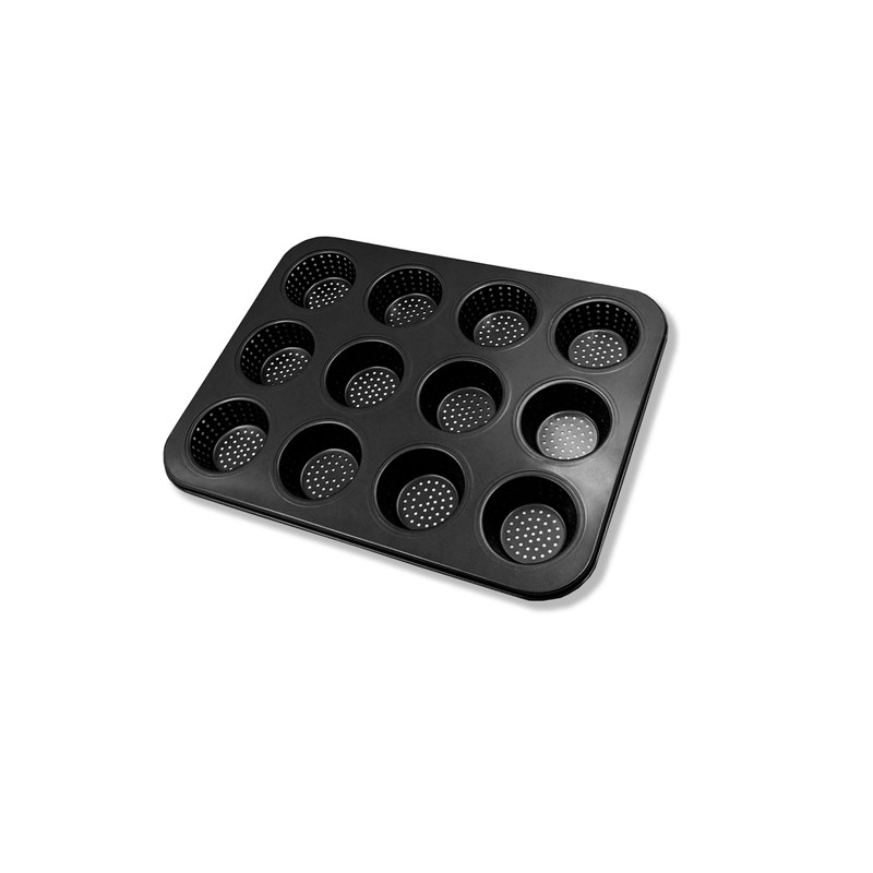 Gurlideo Cupcake Mould, Cups Perforated Mince Pie Bread Tray for