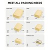 SOARSAIL 6 Set Compression Packing Cubes for 7–14 Day Travel,