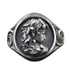 Medusa Ring, Gothic Gorgon Ring for Men, Greek Mythology Medusa