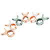 6PCS Beach Towel Clips Multifunctional Rustproof Windproof Quilt Drying Clip