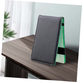 ABOOFAN 2pcs Golf Score Recording Notebook Pu Scorebook for Golfing Portable Golf Scoring Supplies Elegant Design for Tracking for Players of All Levels