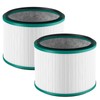 2-Pack HP01 HP02 True HEPA Filter Compatible with Dyson Pure