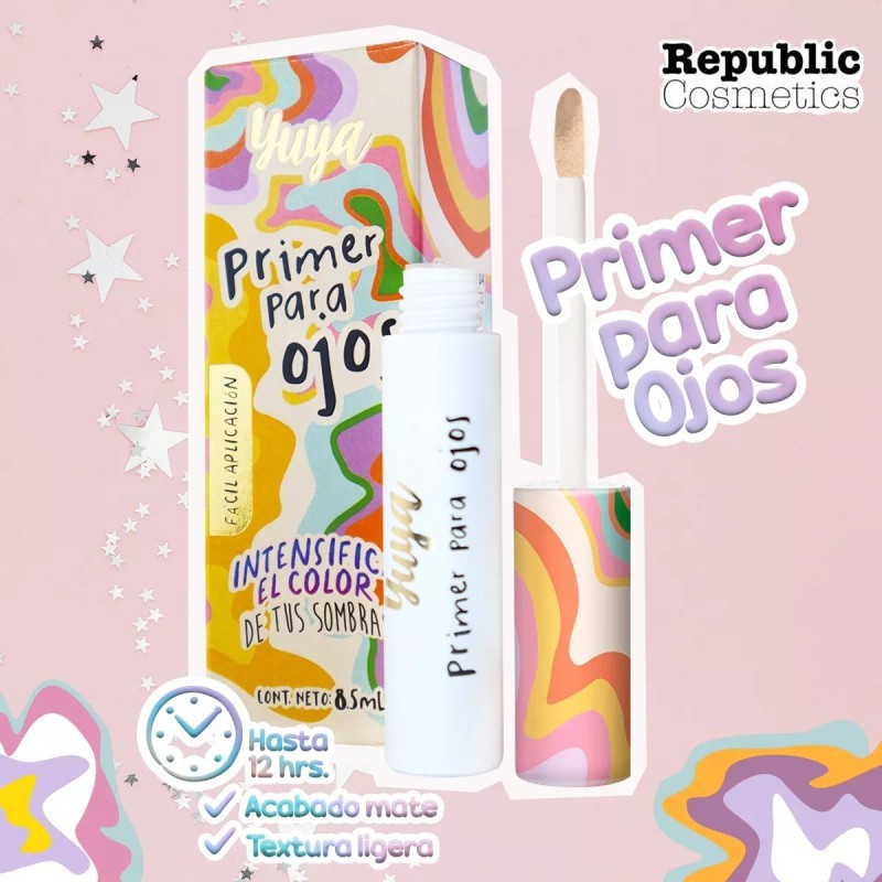 Yuya Primer Para Ojos Yuya Acabado Mate De Larga Duración