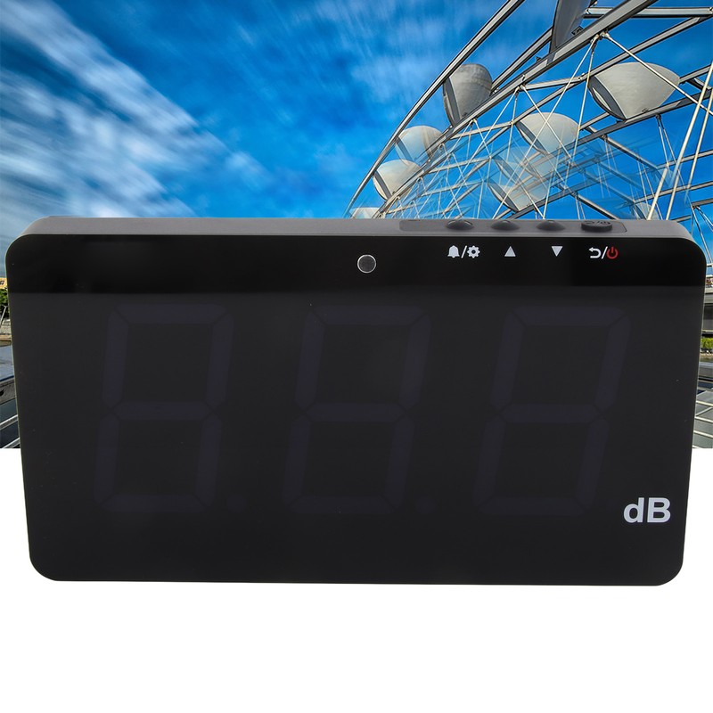 SW‑525A Wall Mounted LCD Display Digital Sound Level Meter USB