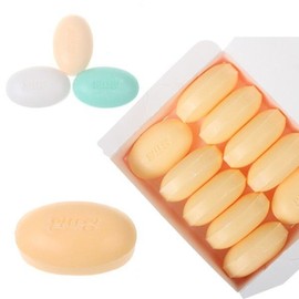LG생활건강 Face Soap Face Wash Bath Cleansing LG Altrang Soap_Yellow 10pcs / 세수비누 세안 목욕 클렌징 LG 알뜨랑비누 _엘로우10개