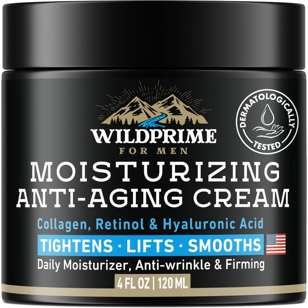 Men's Face Moisturizer Cream - Anti Aging & Wrinkle -