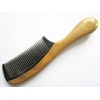 Myhsmooth Gb-yb-nt Handmade No Static Black Buffalo Horn Comb with