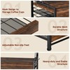Homsorout Coffee Syrup Rack Organizer - 4-Tier 8 Syrup Wine