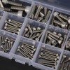 135pcs fijar M2.5 M3 M4 M5 M6 M8 304 tornillos