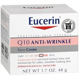 EUCERIN ANTI-WRINKLE FACE CREAM Q10 SENSITIVE SKIN 1.7OZ