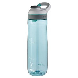 Contigo Cortland Autoseal Water Bottle with Automatic Drinking Cap, 720 ml Large BPA-Free Plastic Water Bottle, Leak-Proof, Ideal for School, Work, Sports, Bike, Hiking