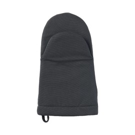 MUJI 12835844 Dark Gray Cotton Plain Weave Oven Mitt