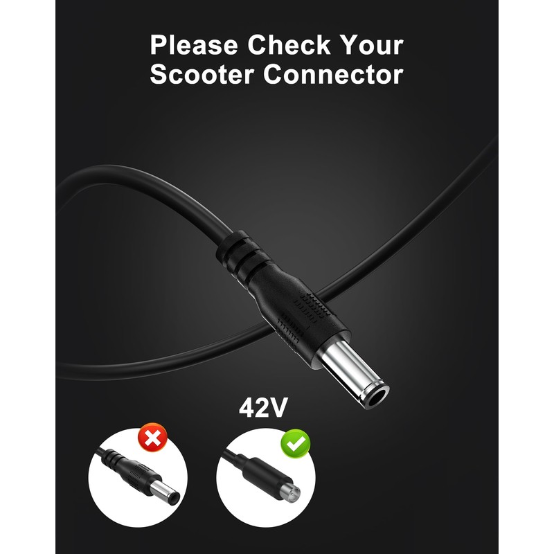 42V Replacement for Navic Electric Scooter Charger Compatible with NAVIC