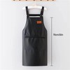 Waterproof Apron,Leather Apron For Men,Work Aprons With One Big Pocket