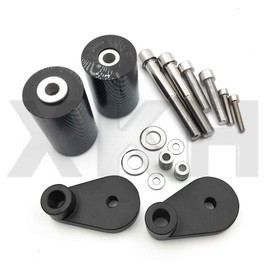 SMT-No Cut Frame Slider Crash Protector Compatible With 2006 2007 Honda Cbr 1000Rr 1000 Rr Cn [B00RUED6JQ]