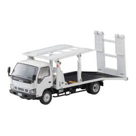 Tomica Limited Vintage Neo 1/64 LV-N191a Isuzu Elf Hanamidai Car Safety Loader Big Wide White Finished Product
