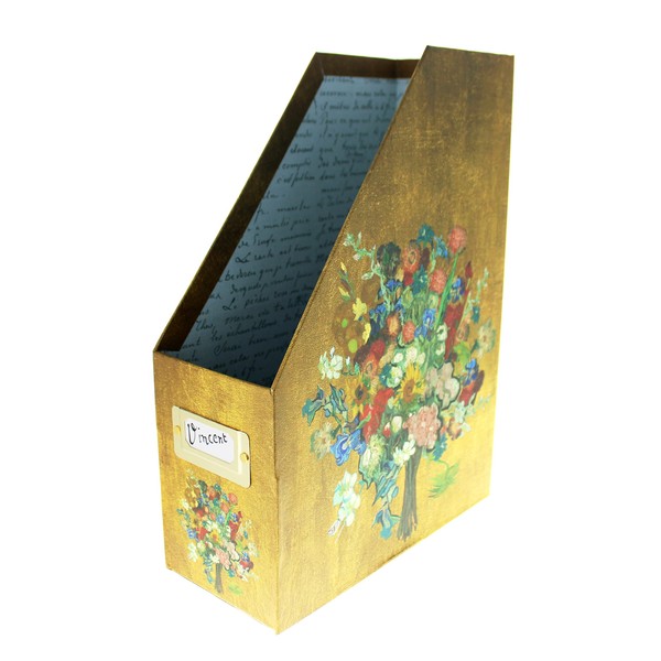 Van Gogh Magazine File Holder | Document Organiser | Desk