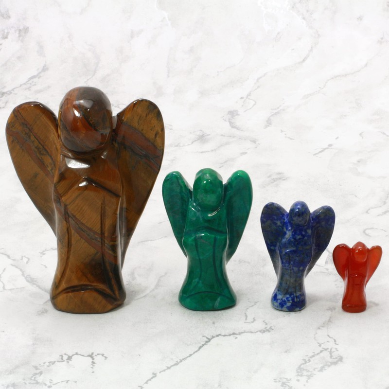 Black Obsidian Celestial Angel - Small (30mm)