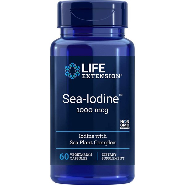 Life Extension Sea Iodine 1000 mcg, 60 Vegetarian Capsules