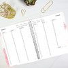 Brownline 2024 Pink Essential Weekly Planner, Appointment Book, 12 Months,