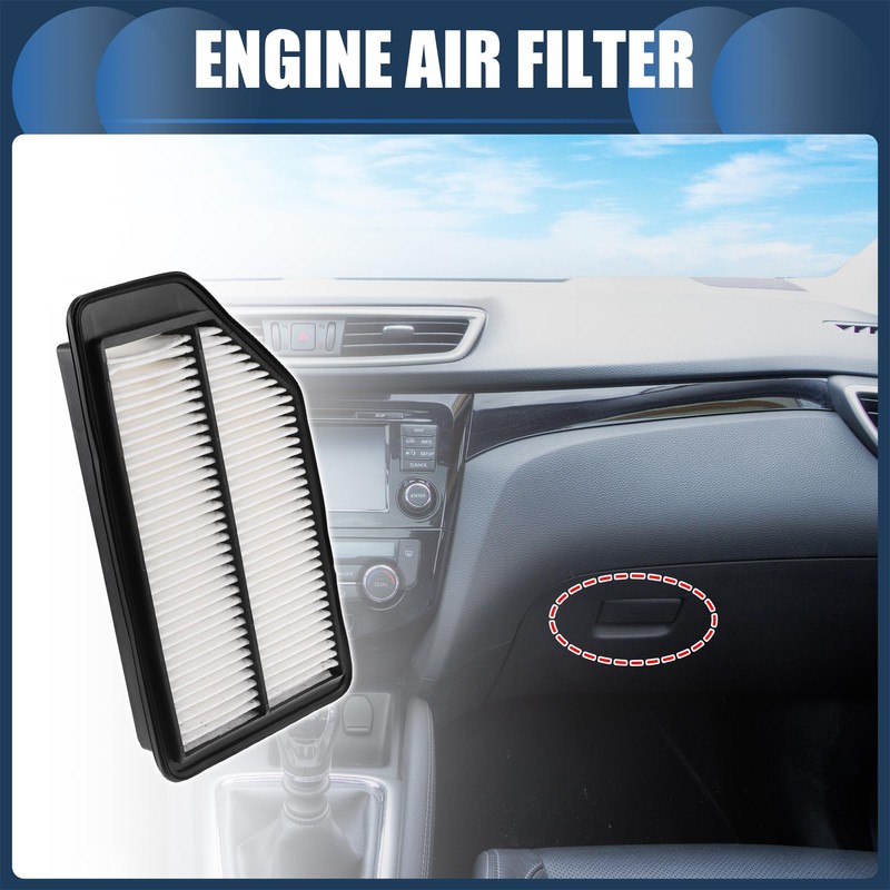INFINAUTO Engine Air Filter Replacement for Honda ODY-SSEY 2011-2017 No.17220RV0A00