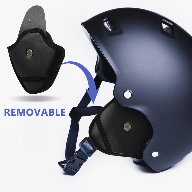 [LEDMOMO] 1 Pair Helmet Ear Protection Helmet Ear Pad Ear