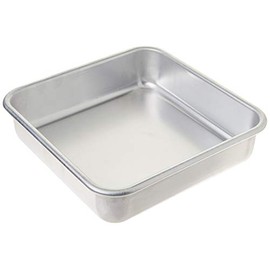Nordic Ware 47500 Molde para Pan Cuadrado, Aluminio, 20 cm/8 x 8", Multicolor
