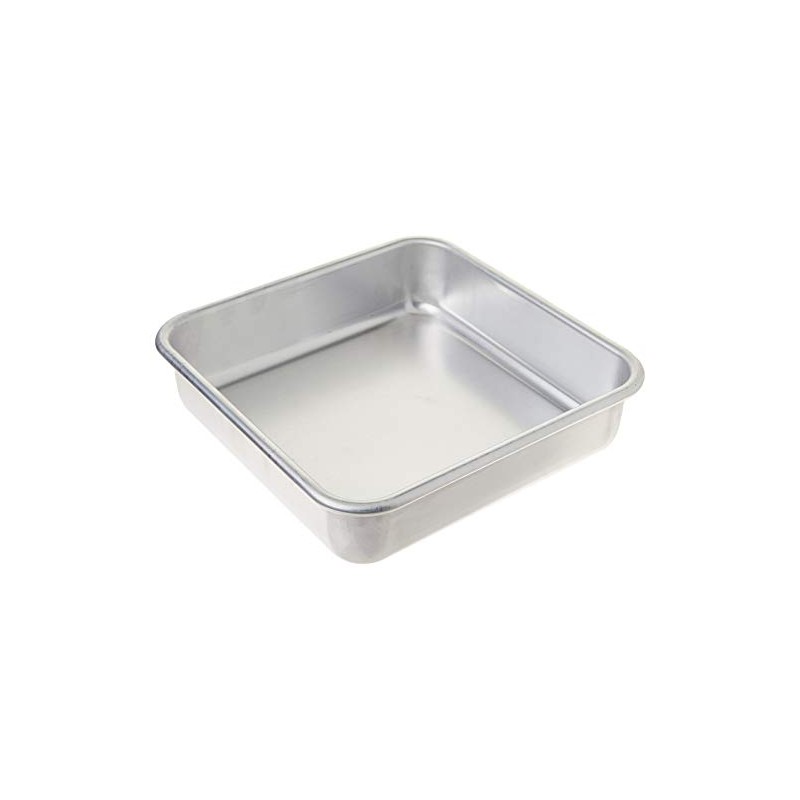 Nordic Ware 47500 Molde para Pan Cuadrado, Aluminio, 20 cm/8