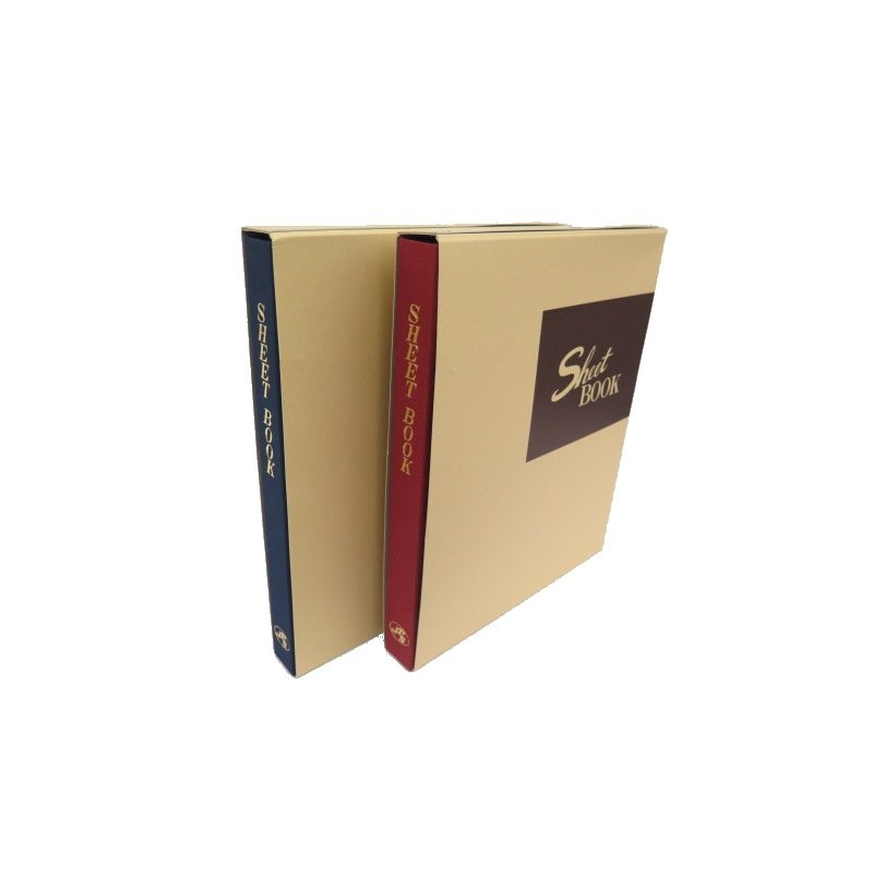Stamp Sheet Book (Glassine Paper) (Red) JPS