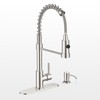 Casavilla Kitchen Faucets, Kitchen Sink Faucet with Soap Dispenser, Single