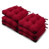 Basic Beyond Chair Cushions for Dining Chairs 6 Pack, Chair