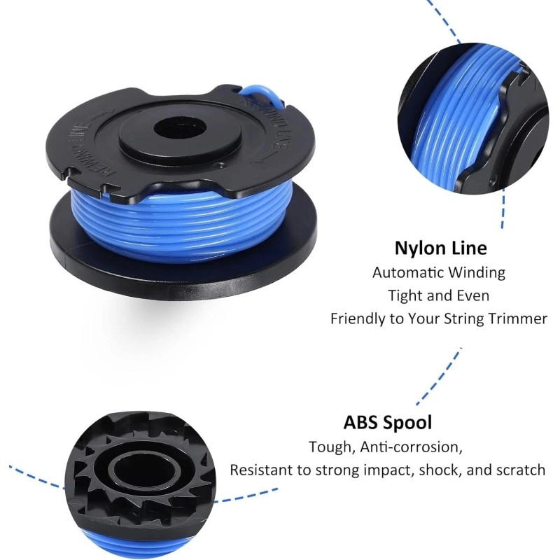 A ANLEOLIFE Hart Spools .065 6 Pack For Auto Feed