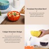 amhomel 6-Piece 24 Ounce Ceramic Soup/Cereal/Rice/Dessert Bowls, Lead-Free, Dishwasher &