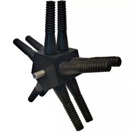 Rite Farm Products L10 RITE FARM DRILL CHICKEN PLUCKER PICKER 10 FINGERS DUCK GOOSE TURKEY RUBBER