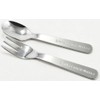Jijinsha 42024-3 Spoon and Fork Set, Made in Japan, Yellow,